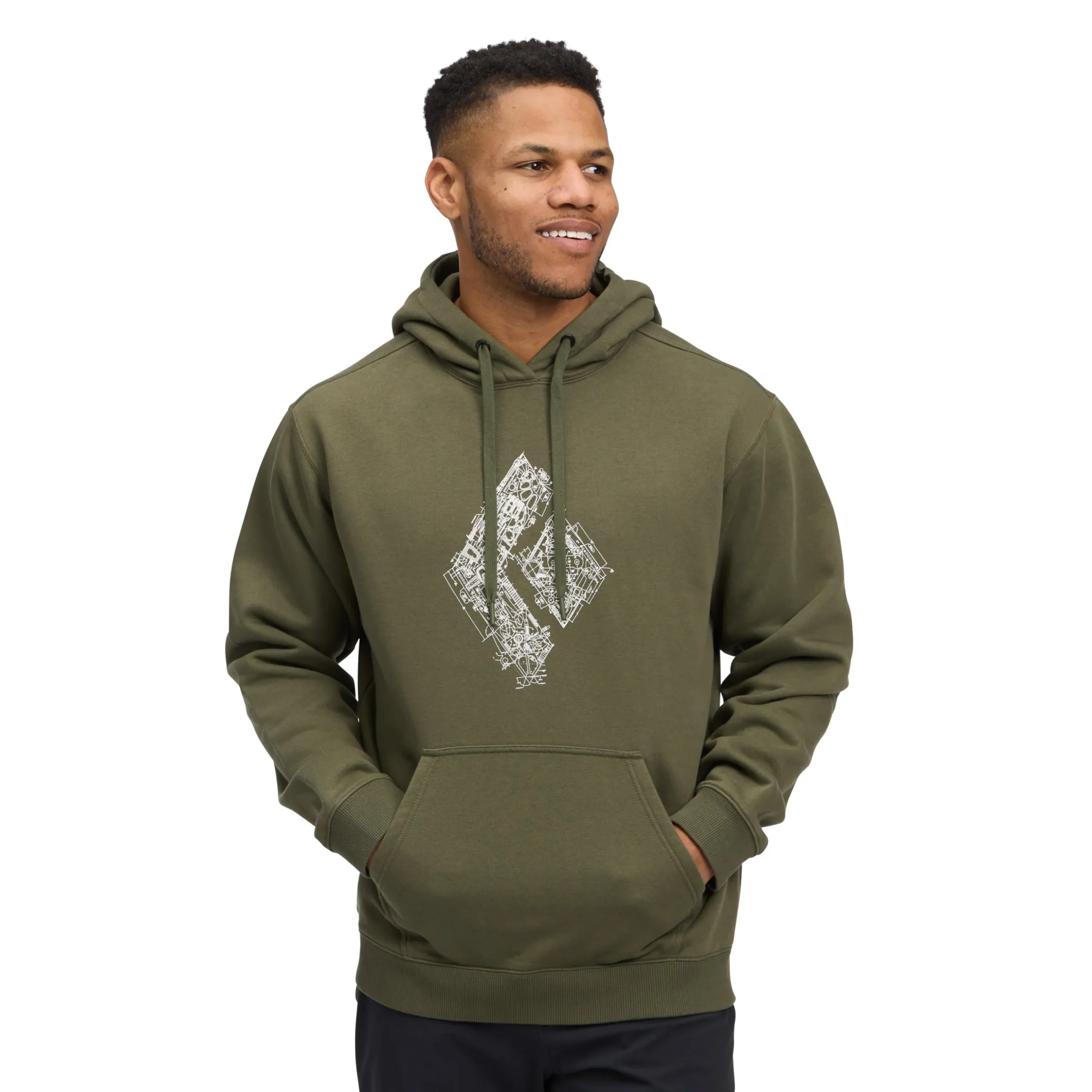 Men's Engineered Diamond Pullover Hoody