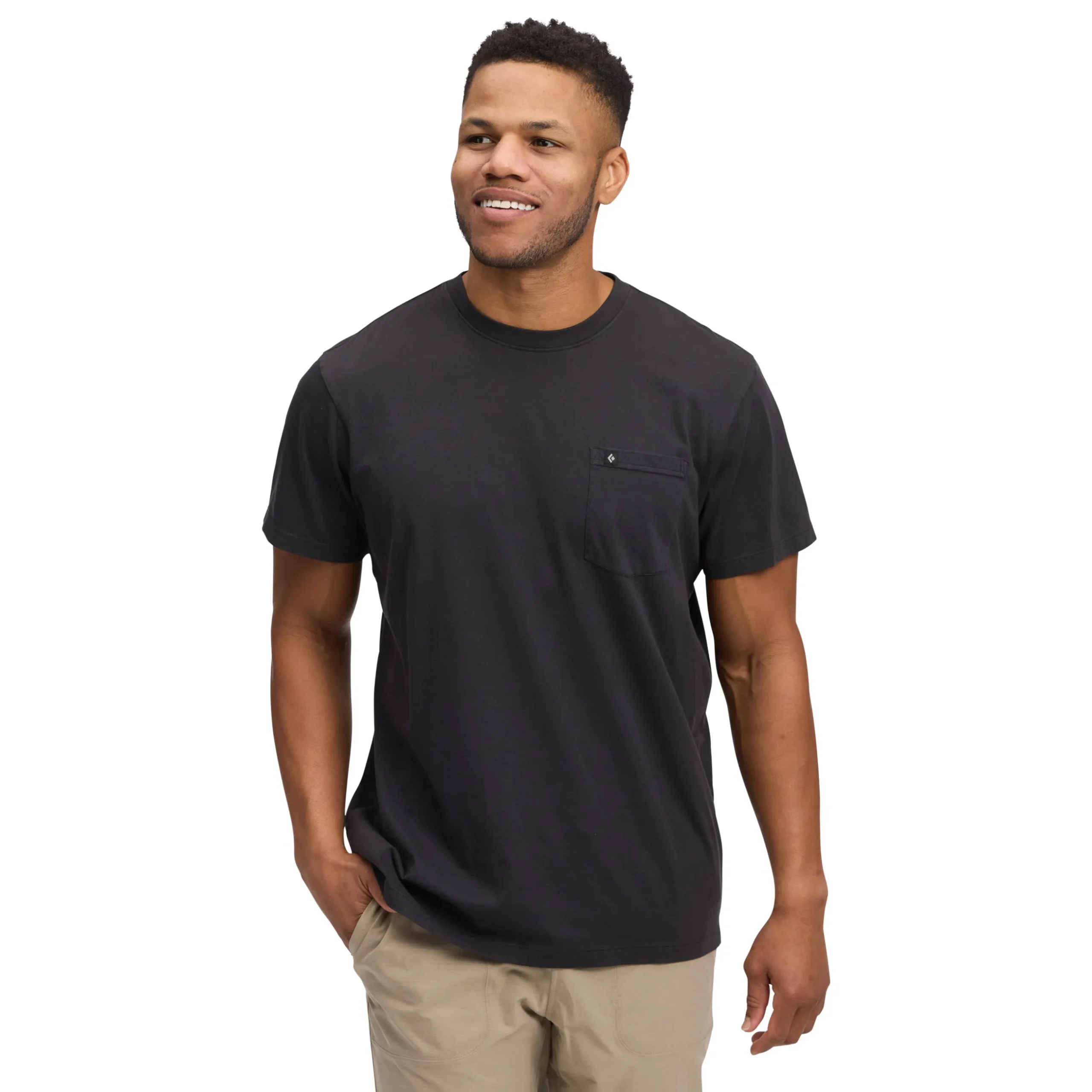 Men's Diamond Patch Short Sleeve Pocket Tee