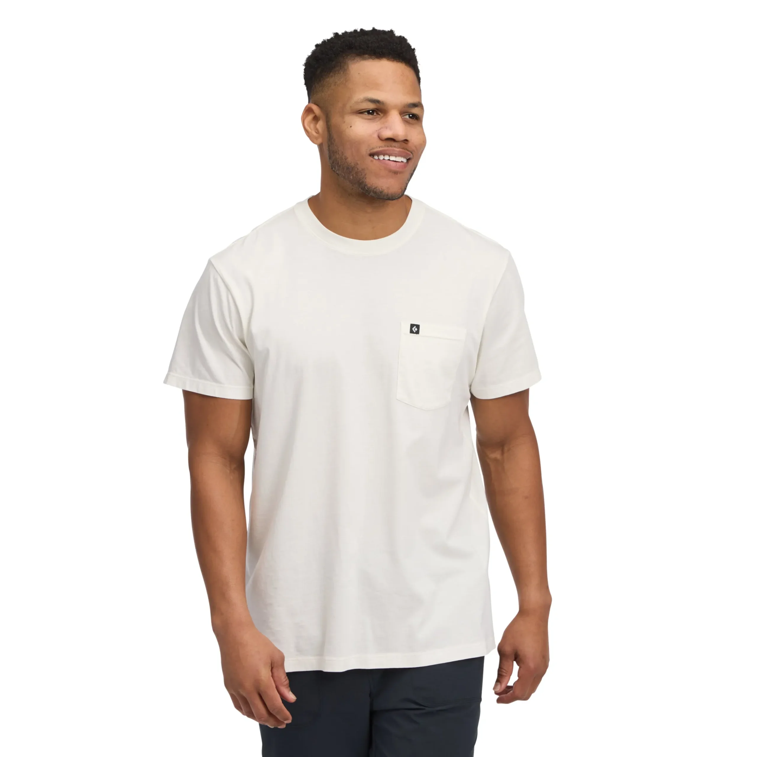 Men's Diamond Patch Short Sleeve Pocket Tee