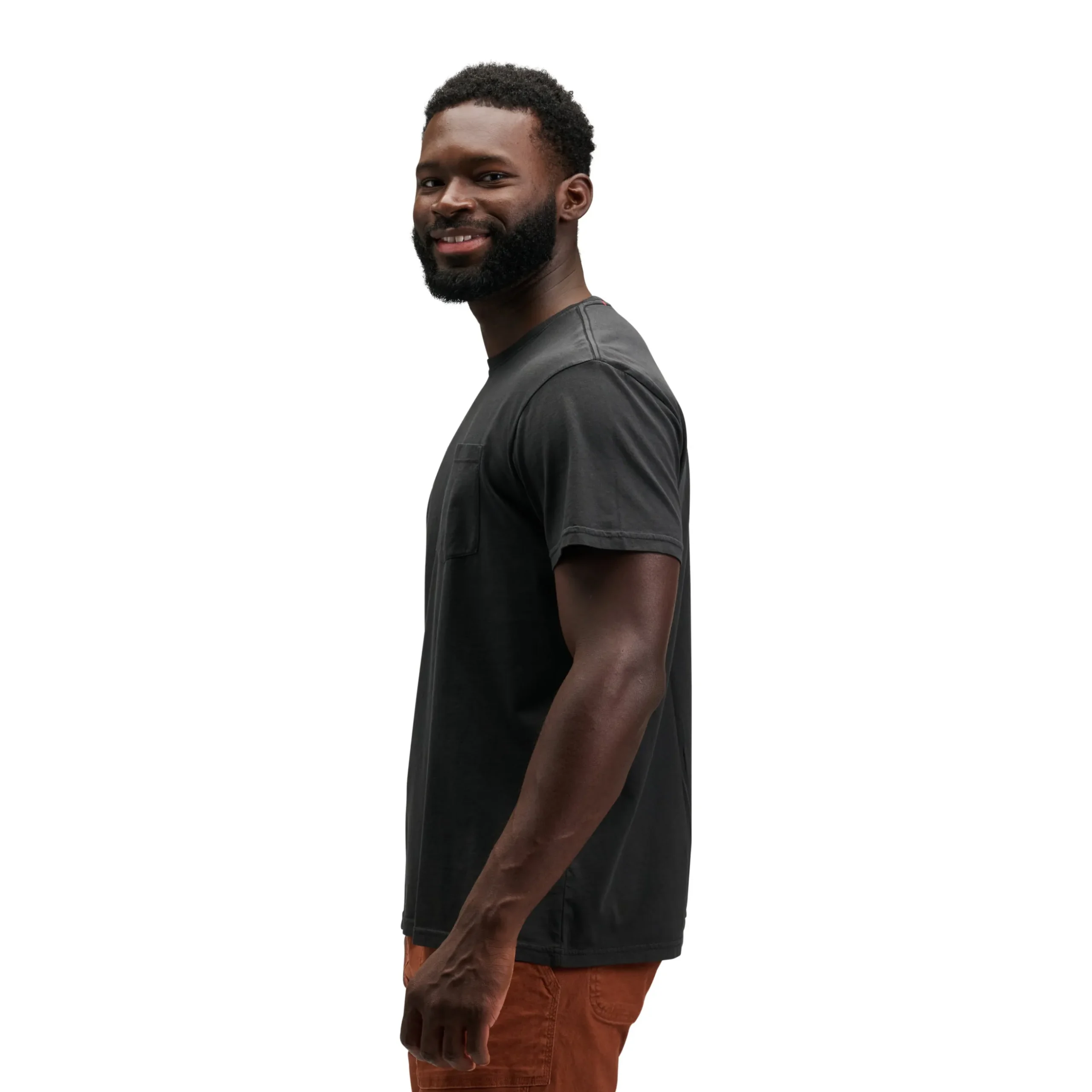Men's Diamond Patch Short Sleeve Pocket Tee