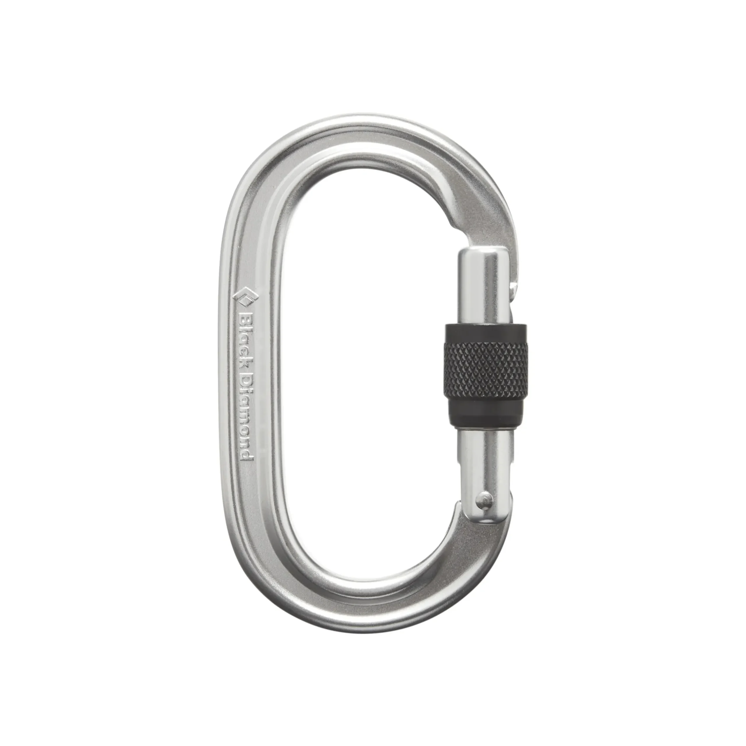 Oval Keylock Screwgate Carabiner
