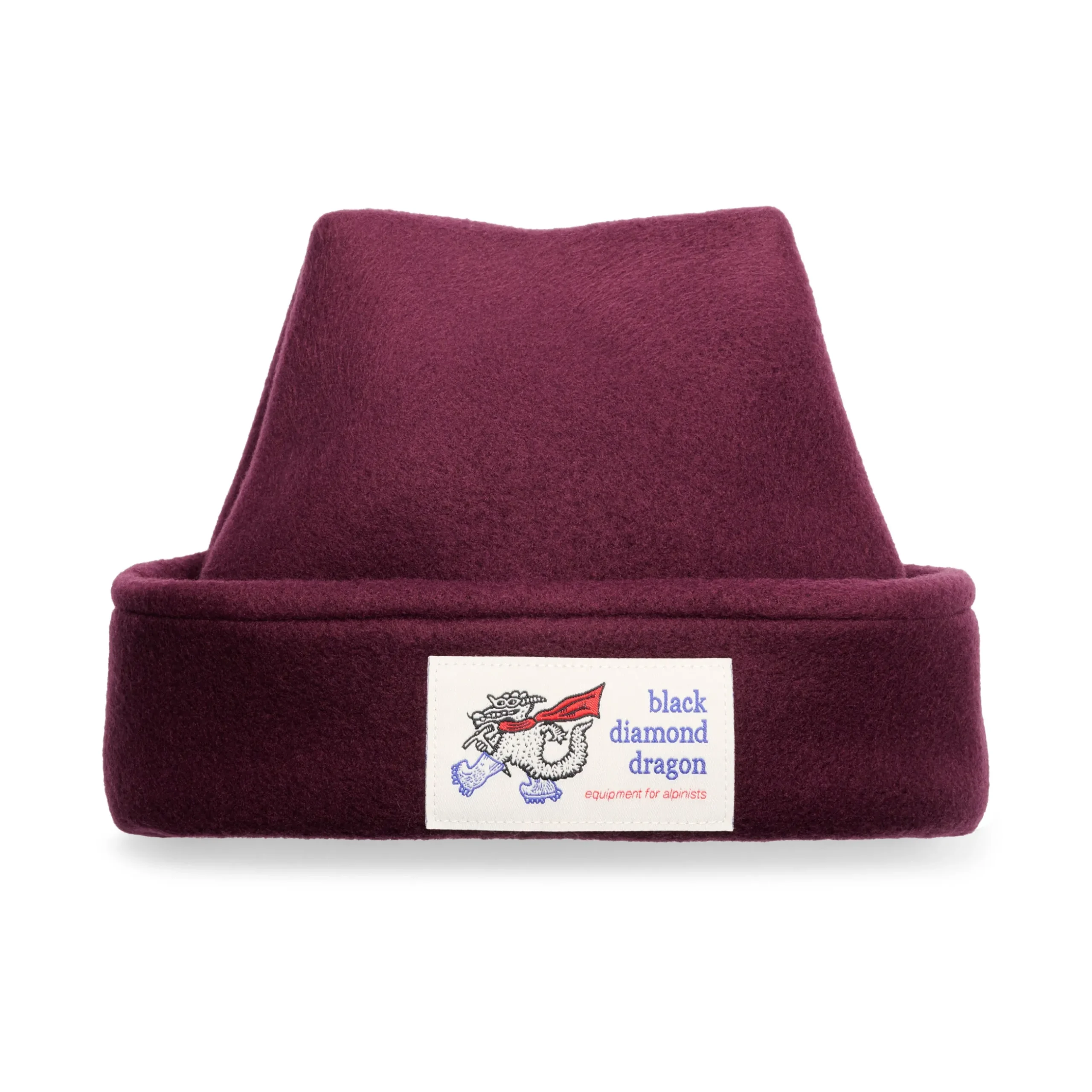 Pointed Fleece Beanie
