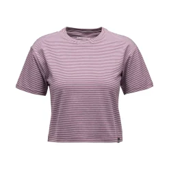 Women's BD Stripe Crop Short Sleeve Tee