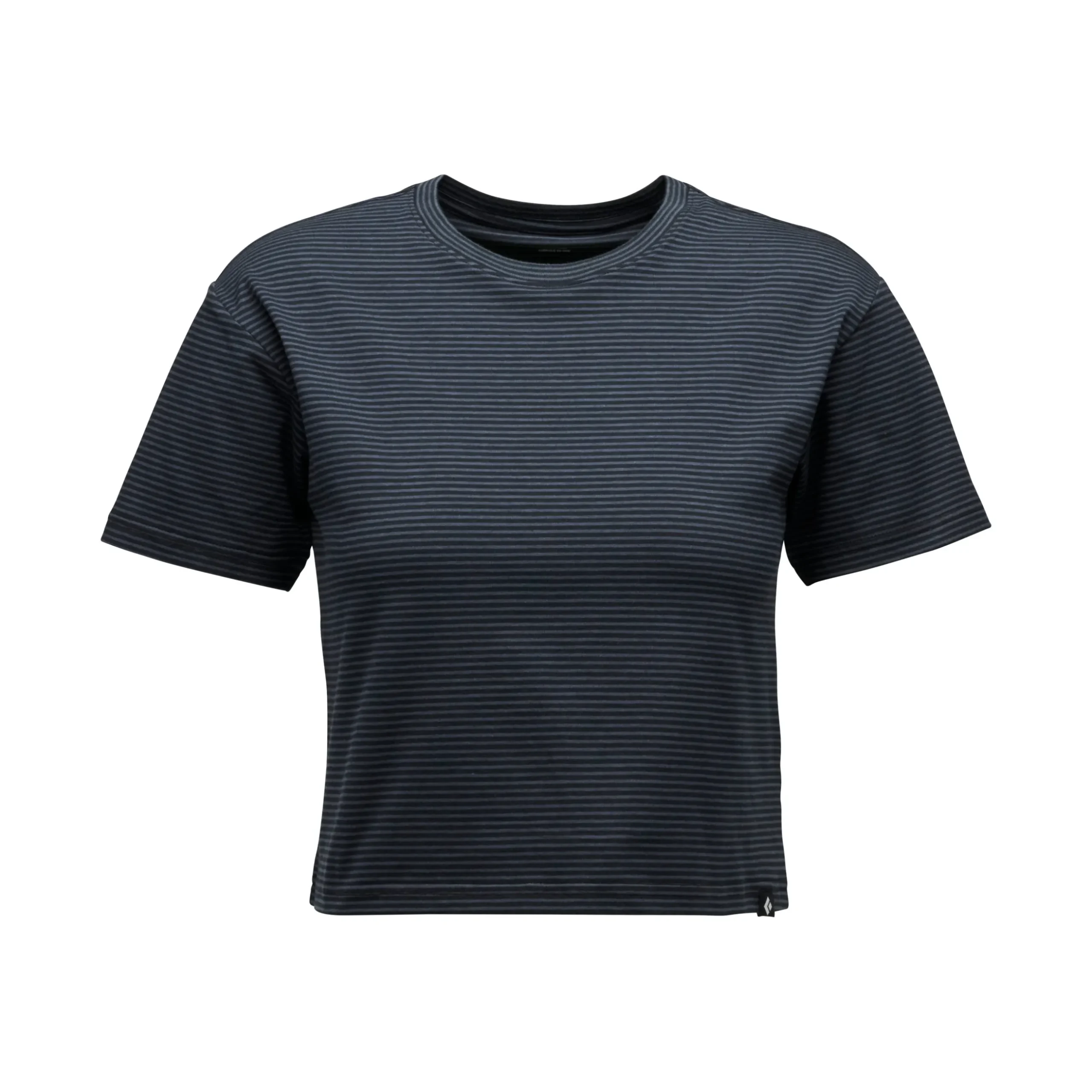 Women's BD Stripe Crop Short Sleeve Tee