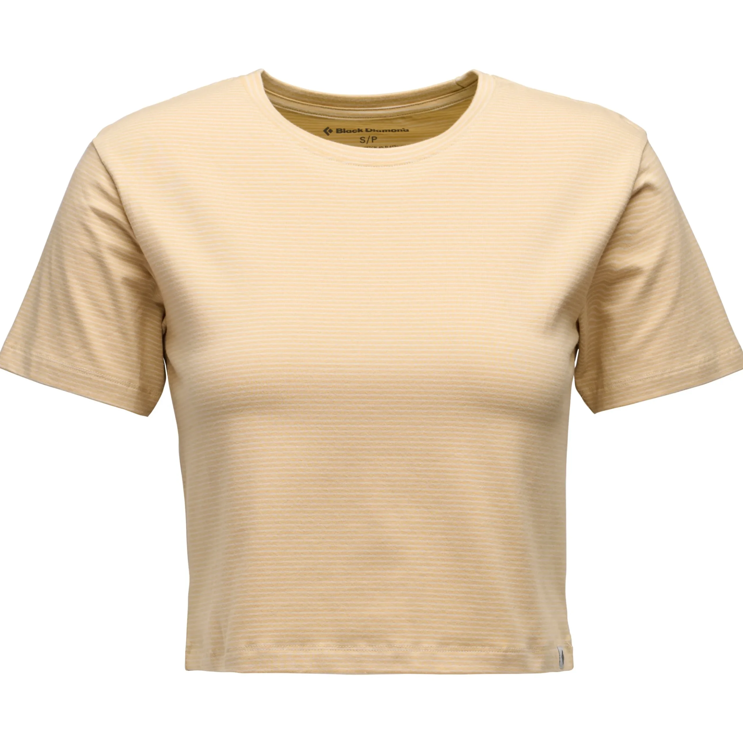 Women's BD Stripe Crop Short Sleeve Tee