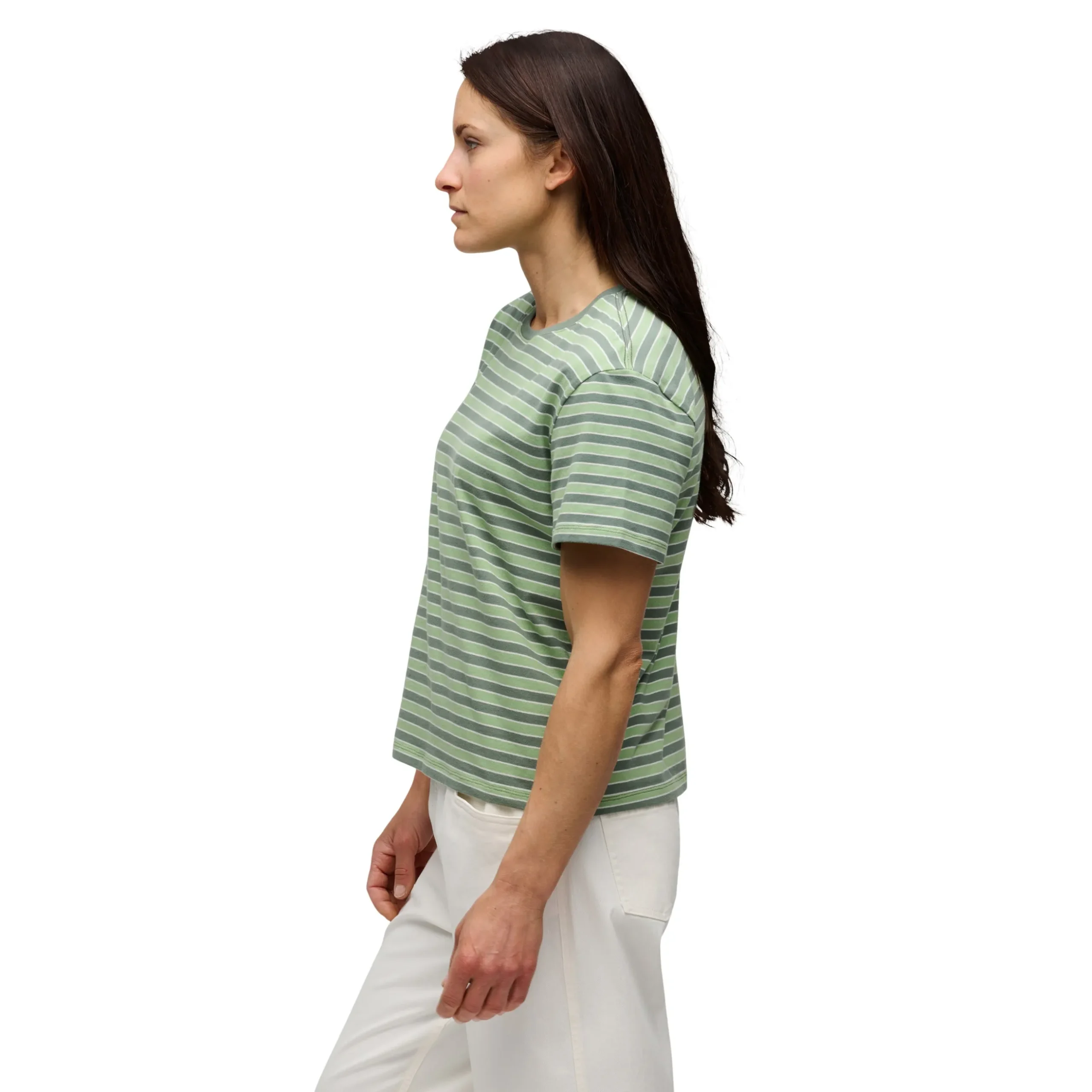 Women's BD Stripe Short Sleeve Tee Long