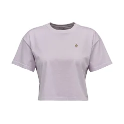 Women's Diamond Crop Short Sleeve Tee