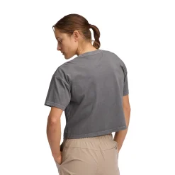 Women's Diamond Crop Short Sleeve Tee