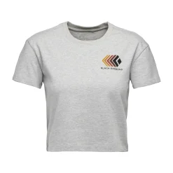 Women's Faded Crop Short Sleeve Tee