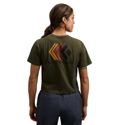 Women's Faded Crop Short Sleeve Tee